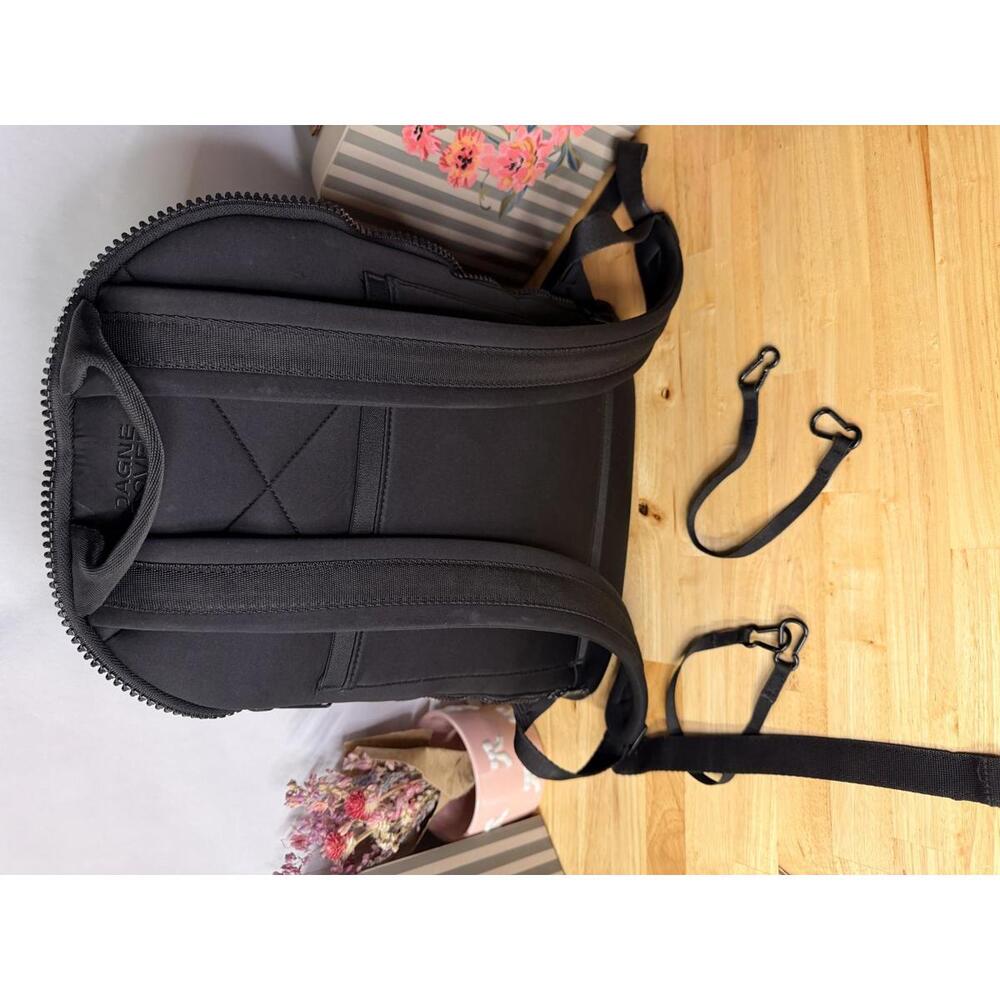 Dagne Dover Black Neoprene Backpack - Picture 7 of 8